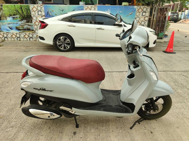 🛵ยังไงก็ขาย Grand filano ปี 65 เครื่องดี สีสวย สตาร์ทมือ กุญแจรีโมท ระบบHybrid เล่มชุดโอนครบ+เปลี่ยนถ่ายน้ำมันเครื่องฟรี ส่งฟรี 30 กม. รูปที่ 3
