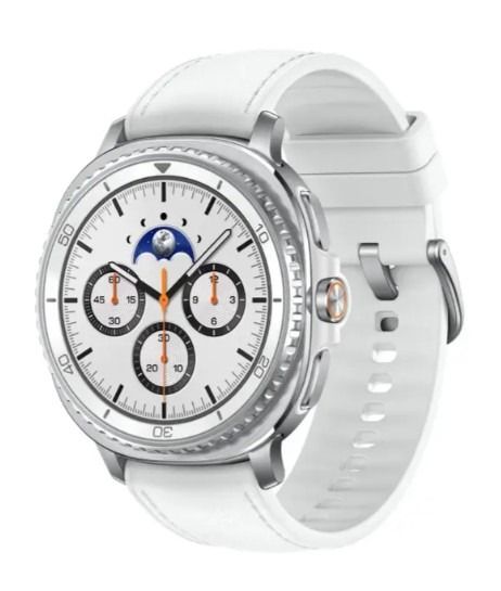 Samsung สมาร์ทวอช รุ่น Watch 8 Classic (Bluetooth) 46 mm สีขาว สภาพสวย ใช้น้อย ครบกล่อง