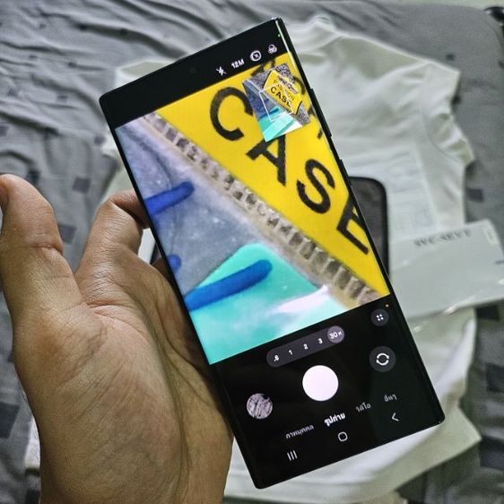 Samsung S22ultra 5G 12 256g เขียวเหนี่ยวทรัพย์  เคลมจอ และแบตมา ฝาหลังใหม่แท้ศูนย์ใช้งานต่อยาวๆ  รูปที่ 6