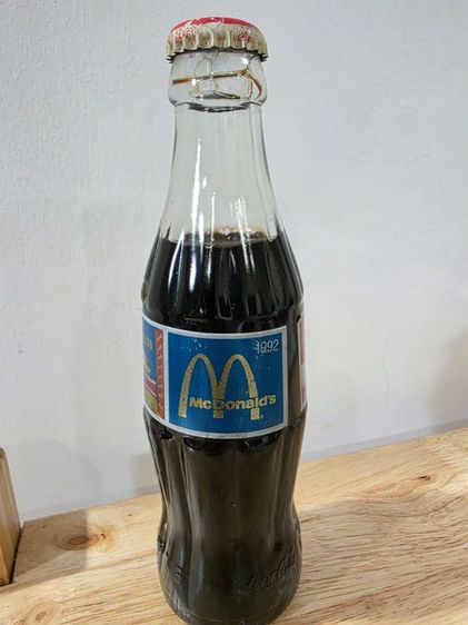 Vintage ขวด Coke ร้าน McD's ปักกิ่ง1992
