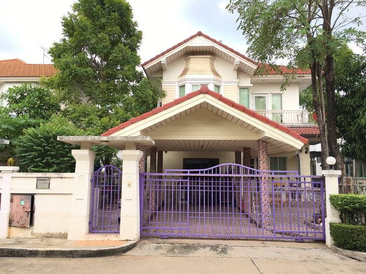 ขายบ้านเดี่ยว 2 ชั้น 60.7 ตร.ว. มณีรินทร์ พาร์ค รัตนาธิเบศร์ ไทรม้า-ท่าอิฐ นนทบุรี