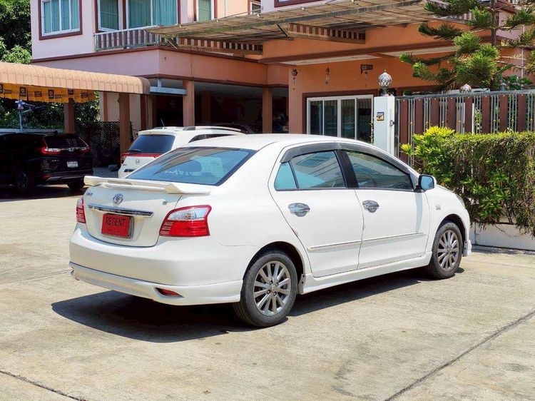 Toyota Vios 2012 1.5 E Sedan เบนซิน ไม่ติดแก๊ส เกียร์อัตโนมัติ ขาว รูปที่ 4