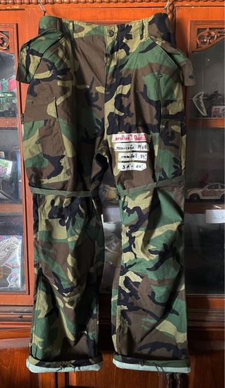 กางเกงรถถัง M65 woodland 