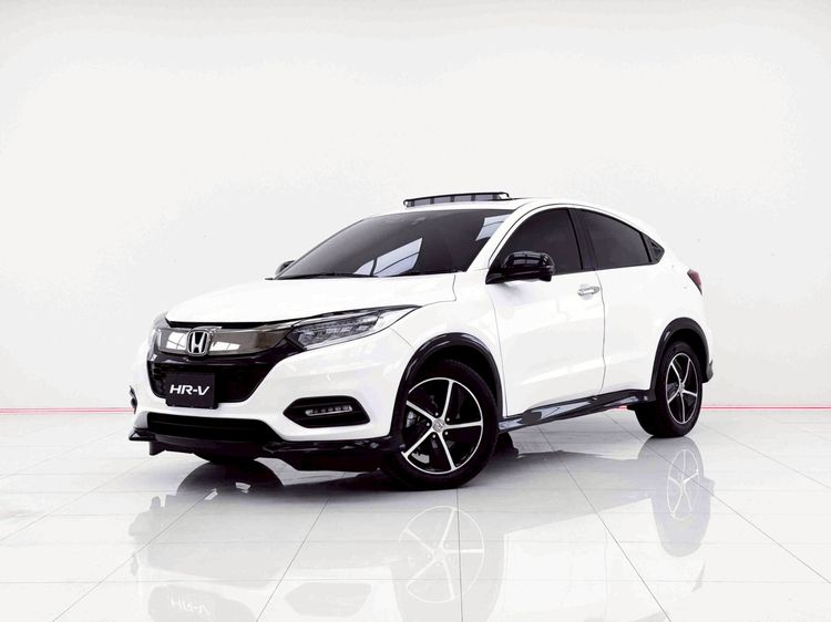 Honda HR-V 2019 1.8 RS Utility-car เบนซิน ไม่ติดแก๊ส เกียร์อัตโนมัติ ขาว