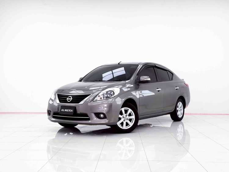 Nissan Almera 2012 1.2 VL Sedan เบนซิน ไม่ติดแก๊ส เกียร์อัตโนมัติ น้ำตาล