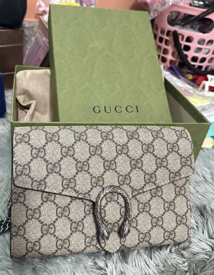 กระเป๋าสะพาย Gucci แท้ มือ2 ใบครบ กล่องครบ รูปที่ 2