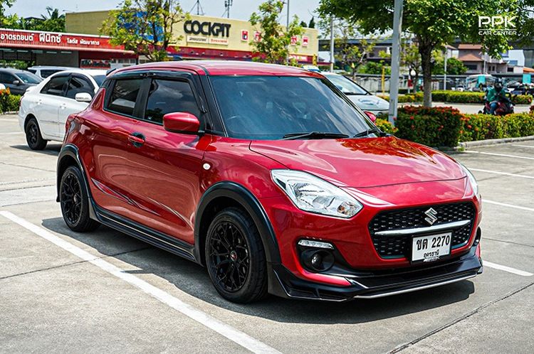 Suzuki Swift 2022 1.2 GL Plus Sedan เบนซิน ไม่ติดแก๊ส เกียร์อัตโนมัติ แดง รูปที่ 3