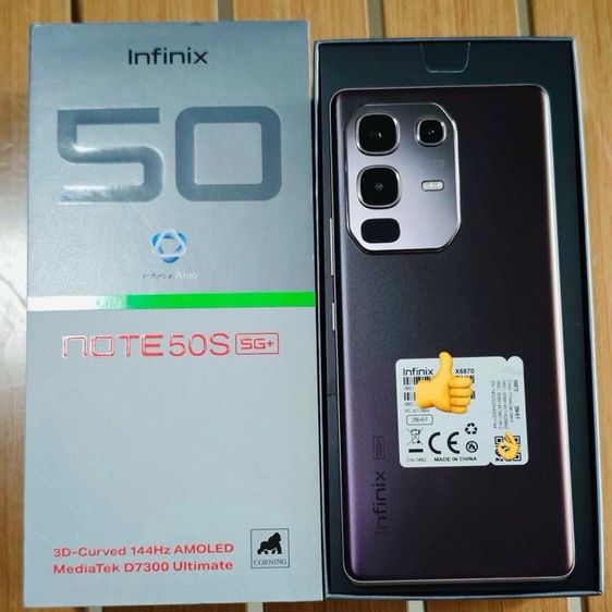 ปล่อยต่อ Infinix Note 50s เครื่อง DEMO (เครื่องโชว์) 📱📱 รูปที่ 2