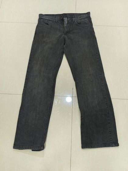 ดำ กางเกงยีนส์ Levi's 511 (Slim Fit) ของแท้ มือสอง สภาพสวย