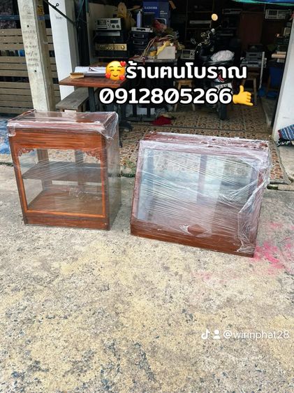 ไม้ ตู้เบเกอรี่ ตู้ครัวซอง ตู้ก๋วยเตี๋ยว ตู้โชว์ ตู้