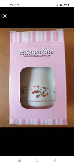 แก้วเก็บอุณหภูมิความร้อนความเย็นลาย Hello  Kitty และผองเพื่อน
