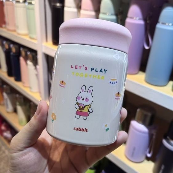 แก้วเก็บอุณหภูมิความร้อนความเย็นลาย Hello  Kitty และผองเพื่อน รูปที่ 12
