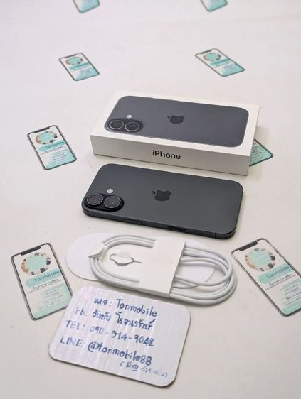 256 GB ขาย เทิร์น iPhone 17 256 Black ศูนย์ไทย ของใหม่มือ 1 แกะเช็ค รอบชาร์จ 0 ประกันเดินวันนี้ เพียง 25,590 บาท ครับ 