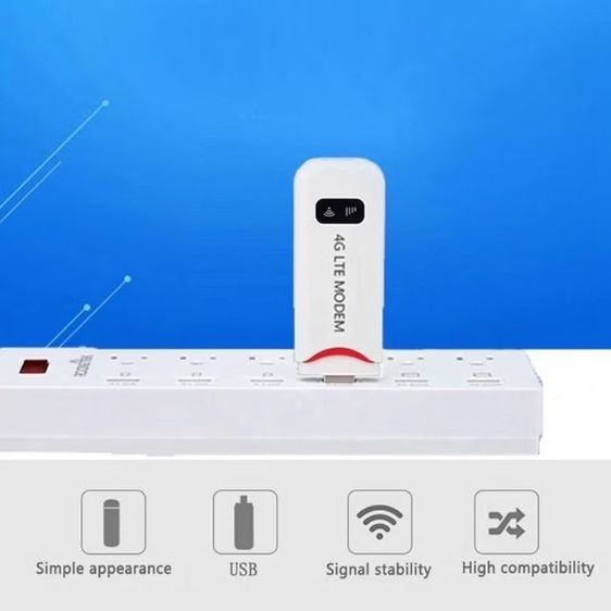  Pocket wifi  Aircard wifi modem 4G LTE 150 mbps USB รูปที่ 4