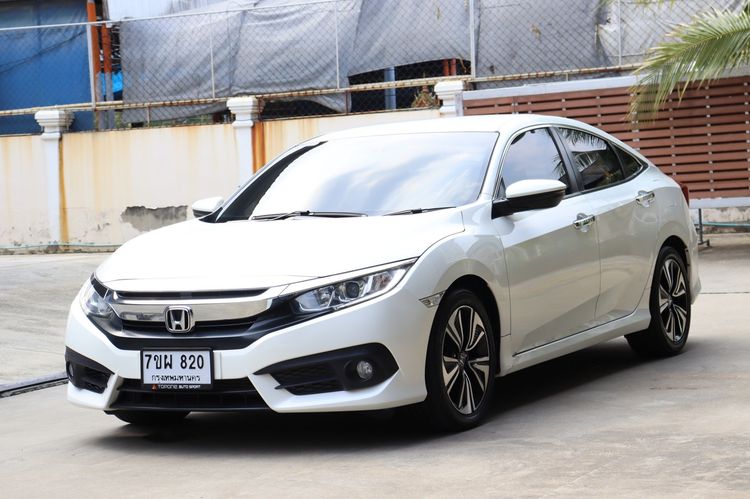 รถ Honda Civic 1.5 Turbo EL สี ขาว