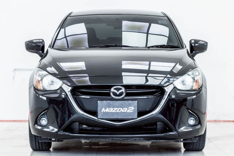 Mazda Mazda 2 2015 1.5 XD High Sedan ดีเซล ไม่ติดแก๊ส เกียร์อัตโนมัติ ดำ รูปที่ 4