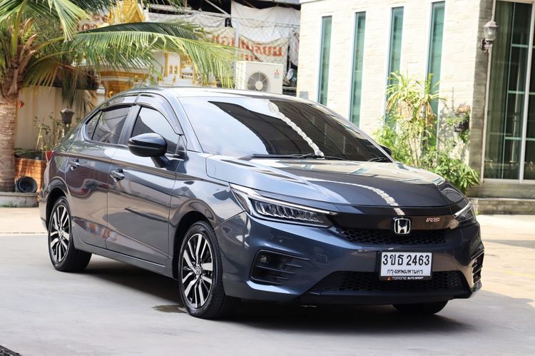 Honda City 2022 1.0 RS Sedan เบนซิน ไม่ติดแก๊ส เกียร์อัตโนมัติ เทา รูปที่ 3
