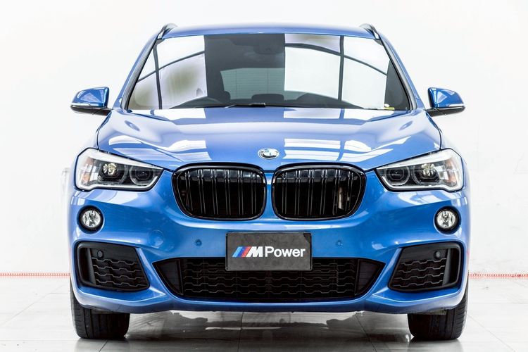 BMW X1 2019 2.0 sDrive20d M Sport Utility-car ดีเซล ไม่ติดแก๊ส เกียร์อัตโนมัติ น้ำเงิน รูปที่ 4