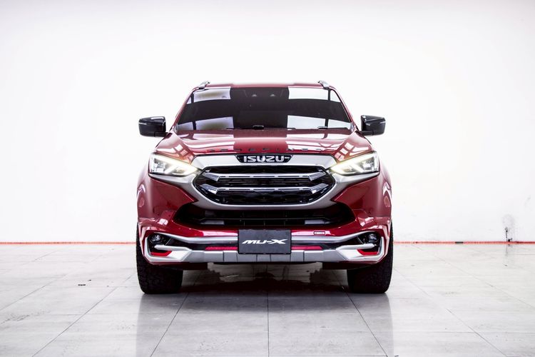 Isuzu MU-X 2021 3.0 Ultimate AT 4WD Utility-car ดีเซล ไม่ติดแก๊ส เกียร์อัตโนมัติ แดง รูปที่ 4