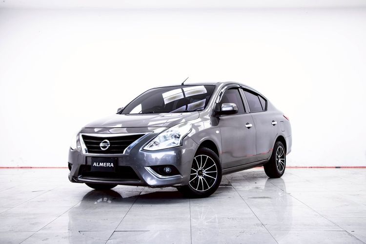 รถ Nissan Almera 1.2 E สี น้ำตาล