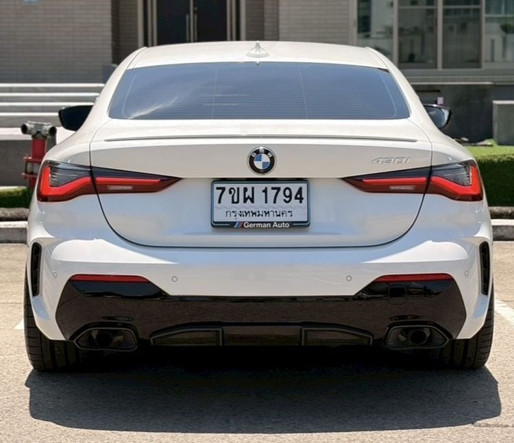 BMW Series 4 2021 430i Sedan เบนซิน เกียร์อัตโนมัติ ขาว รูปที่ 4