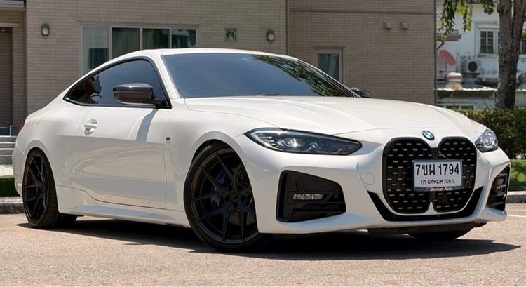BMW Series 4 2021 430i Sedan เบนซิน เกียร์อัตโนมัติ ขาว รูปที่ 3
