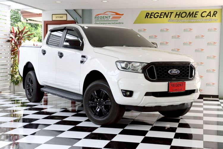 รถ Ford Ranger 2.2 Hi-Rider XLT สี ขาว