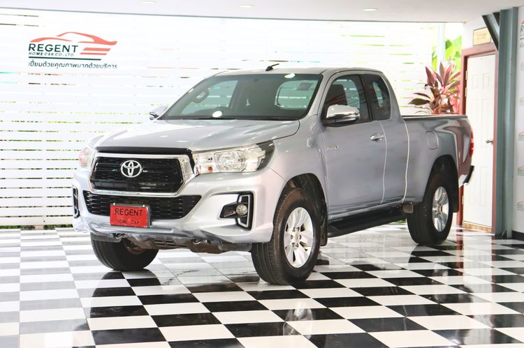 Toyota Hilux Revo 2018 2.4 E Prerunner Pickup ดีเซล ไม่ติดแก๊ส เกียร์อัตโนมัติ เทา รูปที่ 2