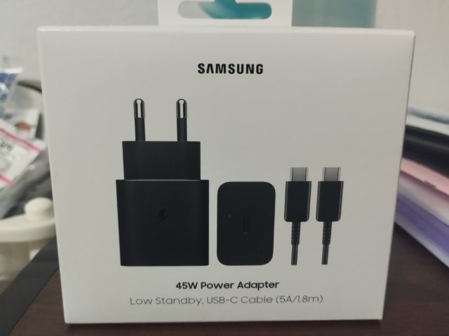 หัวชาร์จSamsungพร้อมสายแท้ 45w พร้อมสาย มือ1 รูปที่ 2