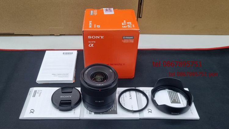 เลนส์ sony E 11mm f1.8 สภาพใหม่ รูปที่ 2