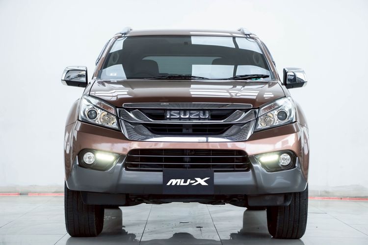 Isuzu MU-X 2015 2.5 Utility-car ดีเซล ไม่ติดแก๊ส เกียร์อัตโนมัติ น้ำตาล รูปที่ 4