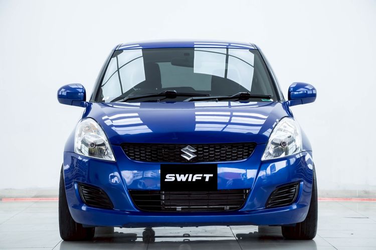 Suzuki Swift 2012 1.2 GL Sedan เบนซิน ไม่ติดแก๊ส เกียร์อัตโนมัติ น้ำเงิน รูปที่ 4
