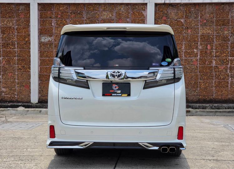 Toyota Vellfire 2015 2.5 Z G Edition Van เบนซิน ไม่ติดแก๊ส ขาว รูปที่ 4