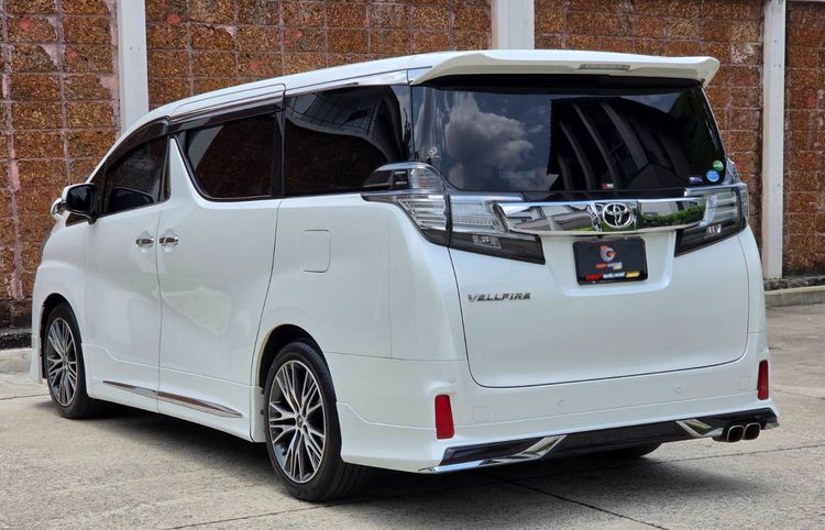 Toyota Vellfire 2015 2.5 Z G Edition Van เบนซิน ไม่ติดแก๊ส ขาว รูปที่ 2