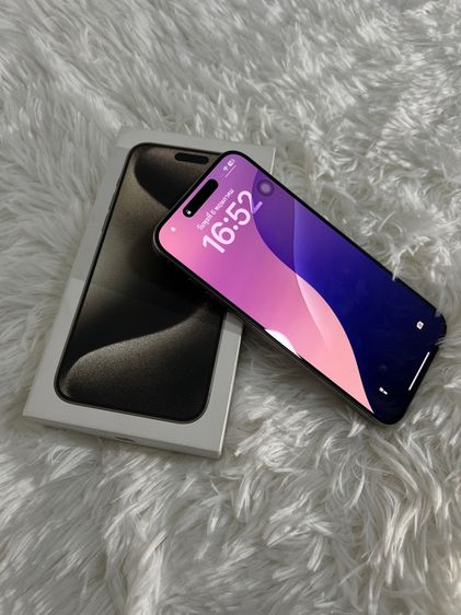 iphone 15 PM 256GB สี Natural Titanium  รูปที่ 2