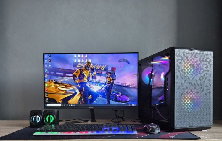 เซ็ตคอมพร้อมใช้สเปคแรง R5 3350GE​ RAM 16G​ RX560 4G​ SSD 480G​ จอ 24​ นิ้ว​ 100Hz​ เล่นเกมส์ลื่นๆ