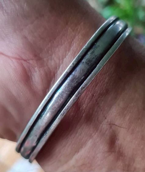 กำไลประแจปากตาย เบอร์ 10 เป็นเงินเป็นทอง 925 Sterling Silver 925 จากยุโรป ใส่เท่ห์ หายาก รูปที่ 2