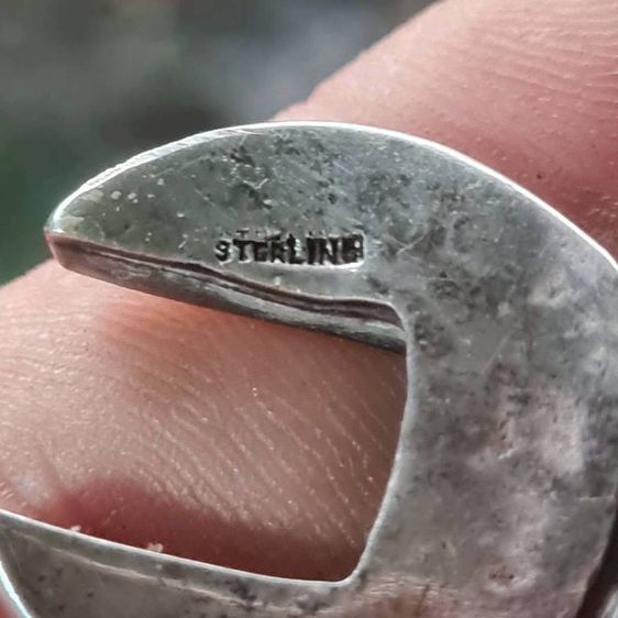 กำไลประแจปากตาย เบอร์ 10 เป็นเงินเป็นทอง 925 Sterling Silver 925 จากยุโรป ใส่เท่ห์ หายาก รูปที่ 6