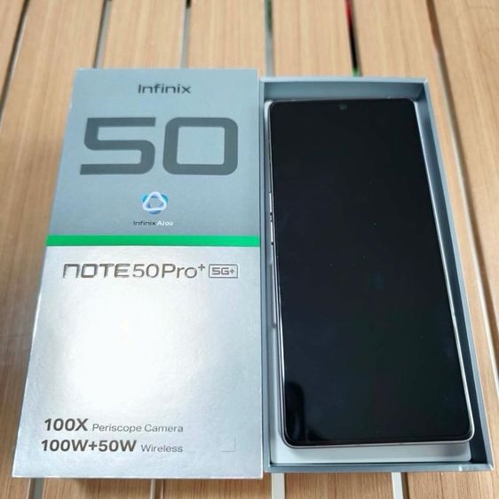 ปล่อยต่อ Infinix Note 50 Pro+ 5G เครื่อง DEMO (เครื่องโชว์) อปก ครบ แถม เคส ฟิล์ม พร้อมใช้งาน