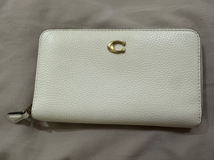 กระเป๋าสตางค์หนังแท้ coach
