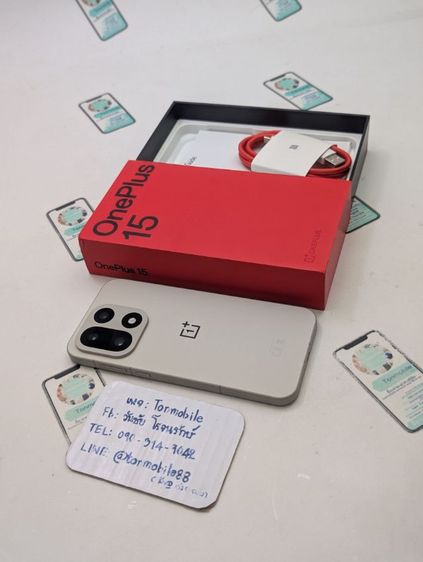 512 GB ขาย เทิร์น Oneplus 15 Ram 16 Rom 512 CPH2747 เครื่องนอก รอม Global สภาพใหม่เอี่ยม อุปกรณ์ครบยกกล่อง เพียง 24,590 บาท ครับ