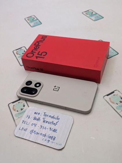 ขาย เทิร์น Oneplus 15 Ram 16 Rom 512 CPH2747 เครื่องนอก รอม Global สภาพใหม่เอี่ยม อุปกรณ์ครบยกกล่อง เพียง 24,590 บาท ครับ รูปที่ 2