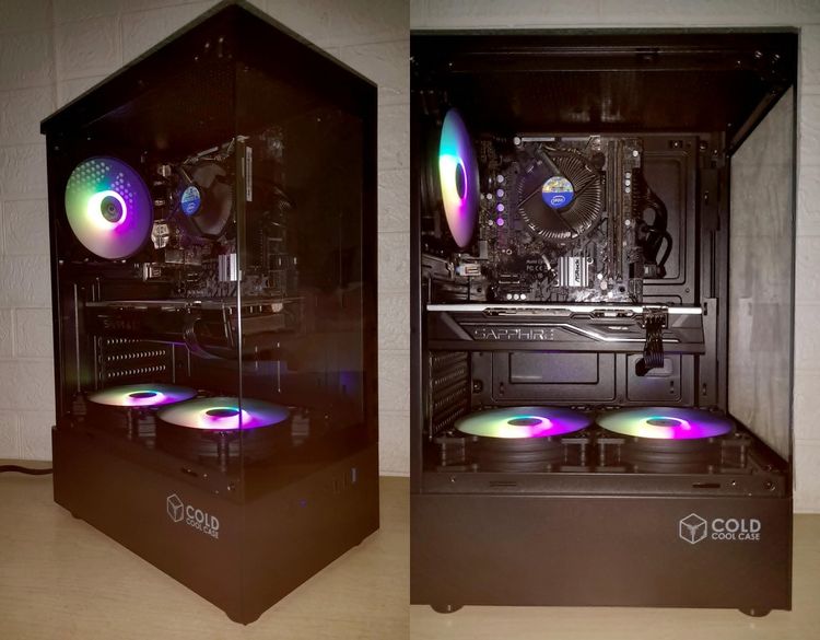 💥 Com Game 💥 CPU I3 10100F + RX 570 OC 4 GB + RAM 16 GB + SSD 256 GB💥