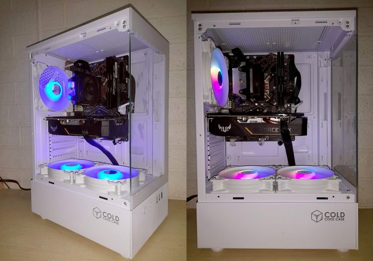 💥 Com ทำงานกราฟิก 3D ตัดต่อ เล่นสตรีมเกมส์ 💥 CPU I3 10105F + GTX 1650 SUPER 4 GB + RAM 16 GB + SSD 250 GB 💥