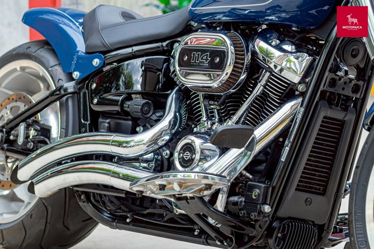 Harley Fatboy114 ปี2023 ตัวใหม่(มีCruise) วิ่ง6,000Mi. แต่งครบ รูปที่ 8