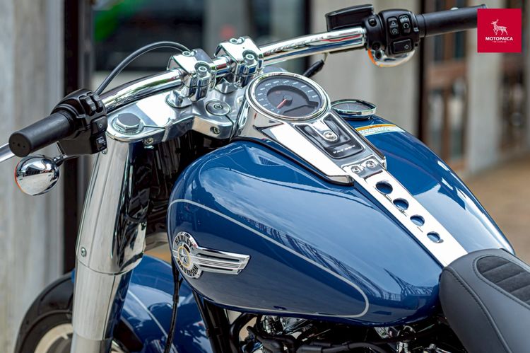Harley Fatboy114 ปี2023 ตัวใหม่(มีCruise) วิ่ง6,000Mi. แต่งครบ รูปที่ 14