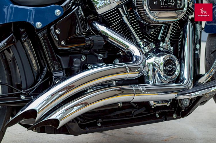 Harley Fatboy114 ปี2023 ตัวใหม่(มีCruise) วิ่ง6,000Mi. แต่งครบ รูปที่ 6