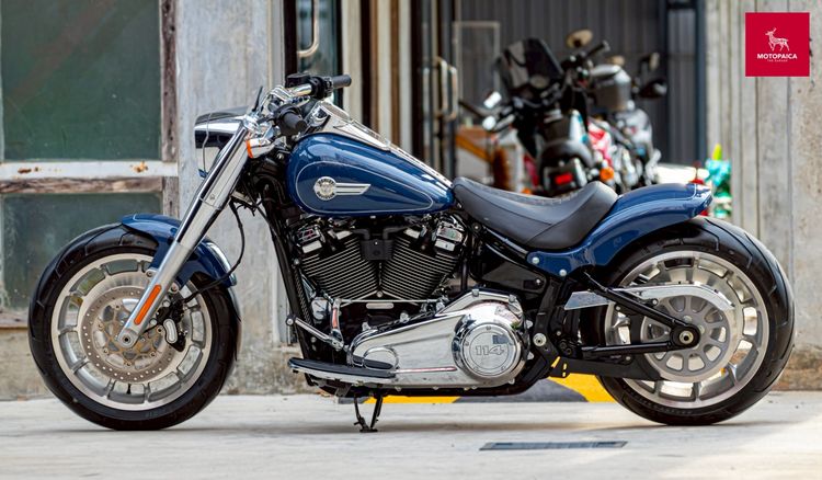 Harley Fatboy114 ปี2023 ตัวใหม่(มีCruise) วิ่ง6,000Mi. แต่งครบ รูปที่ 3