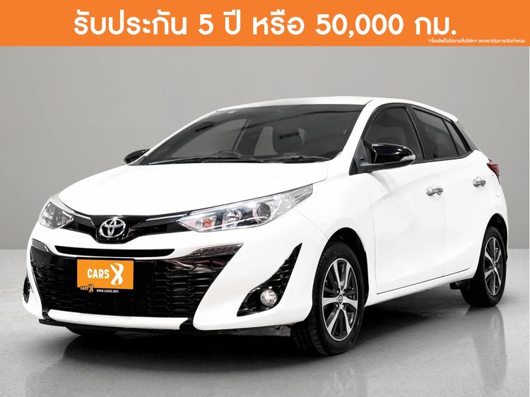 Toyota Yaris 2019 1.2 G Sedan เบนซิน ไม่ติดแก๊ส เกียร์อัตโนมัติ ขาว