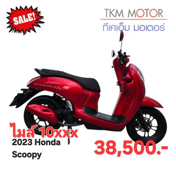 ขายด่วน honda scoopy ปี 2023